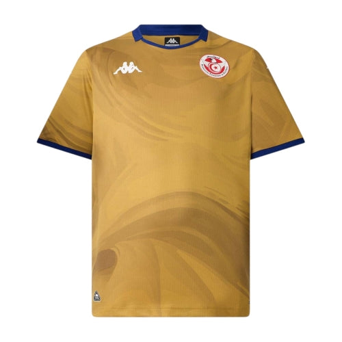 TUNISIA 25/26 2nd AWAY GOLD & YELLOW JERSEY