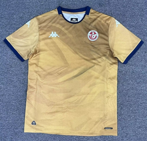 TUNISIA 25/26 2nd AWAY GOLD & YELLOW JERSEY