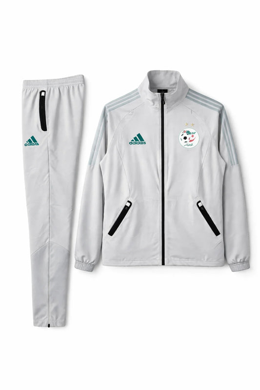Algeria Zipped Tracksuit Grey 2026-27