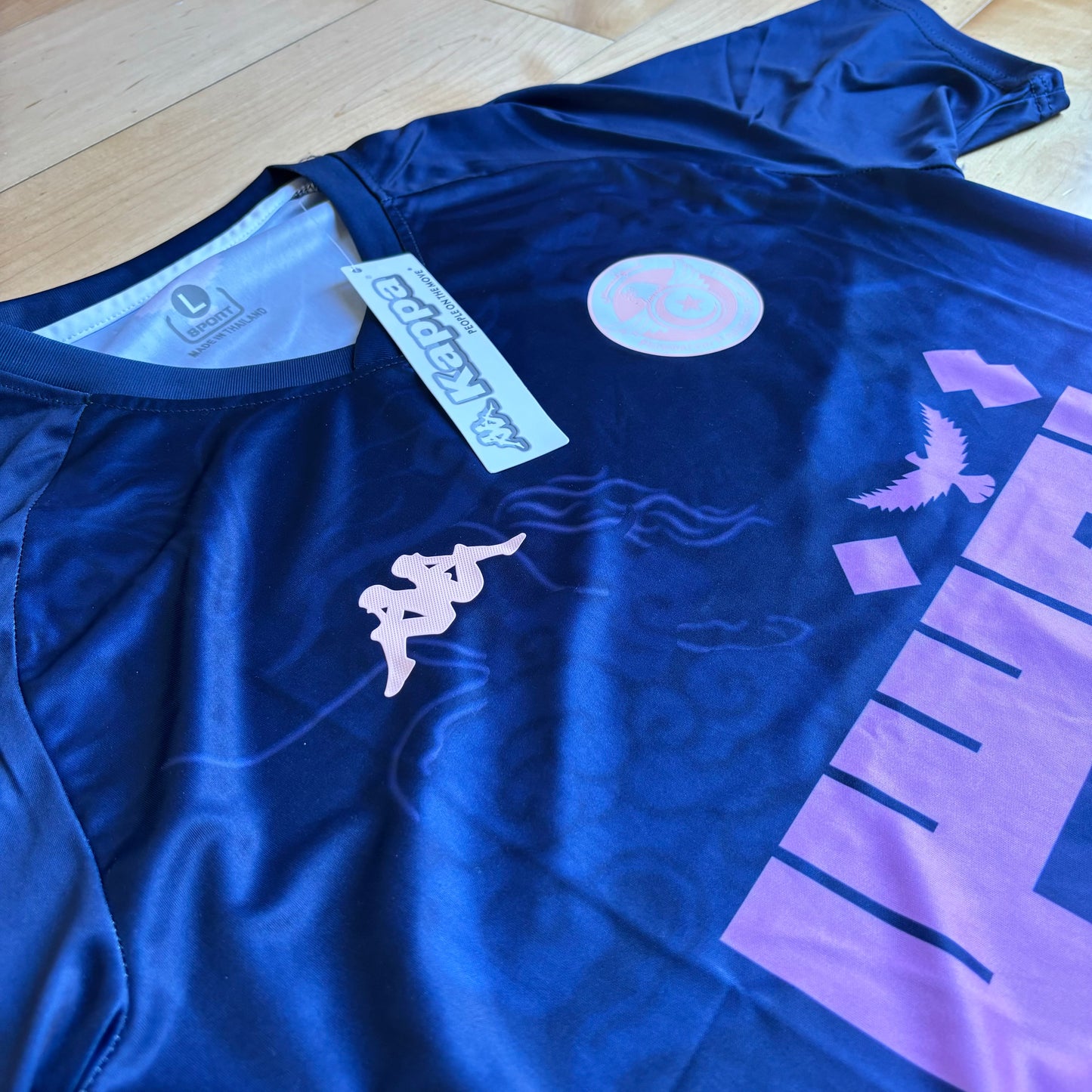 TUNISIA BLUE & PURPLE GRADIENT JERSEY