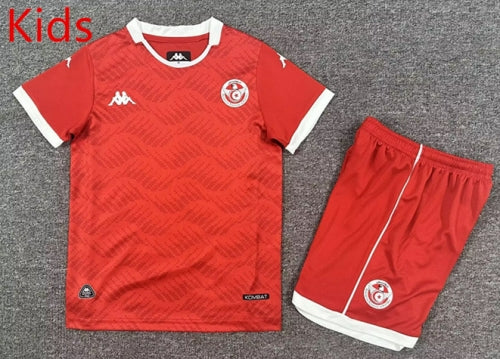 TUNISIA 25/26 HOME KIDS JERSEY