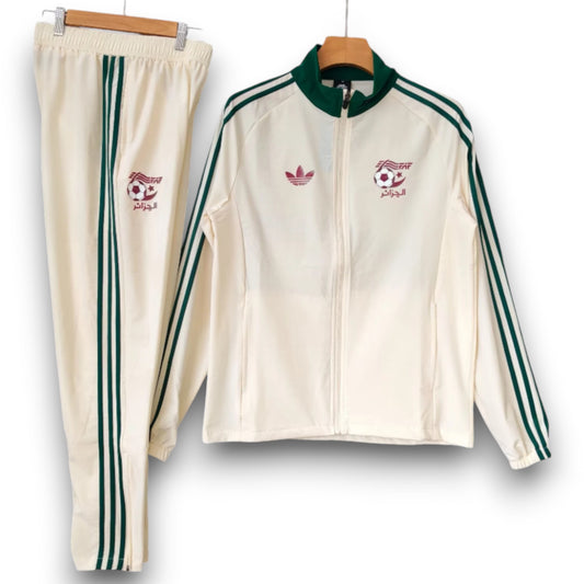 Algeria Zipped Tracksuit Beige 2026-27