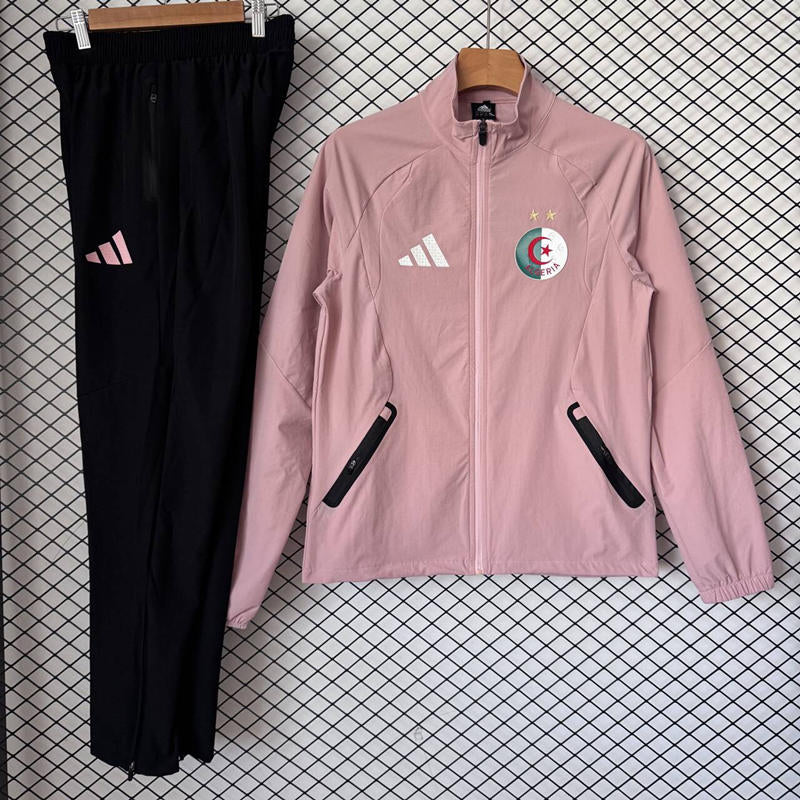 Algeria Zipped Tracksuit Pink 2026-27