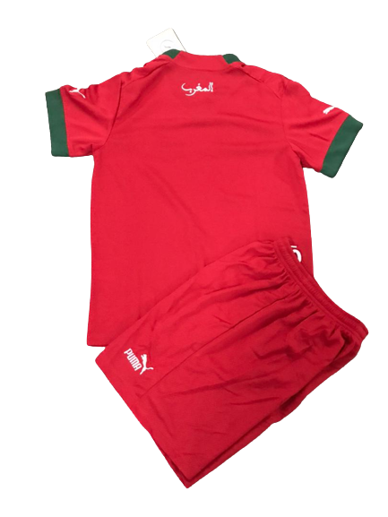 MOROCCO 22/23 HOME KIT (YOUTH) (READ NOTE)